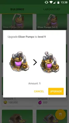 Calc of Clans android App screenshot 3